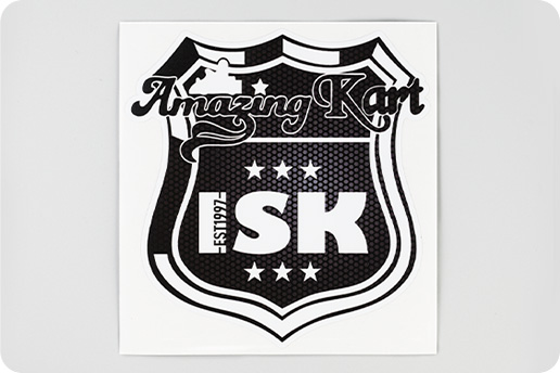 ISKエンブレムステッカー